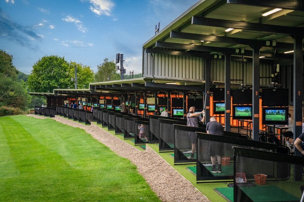 Ramsdale Park's Trackman Driving Range