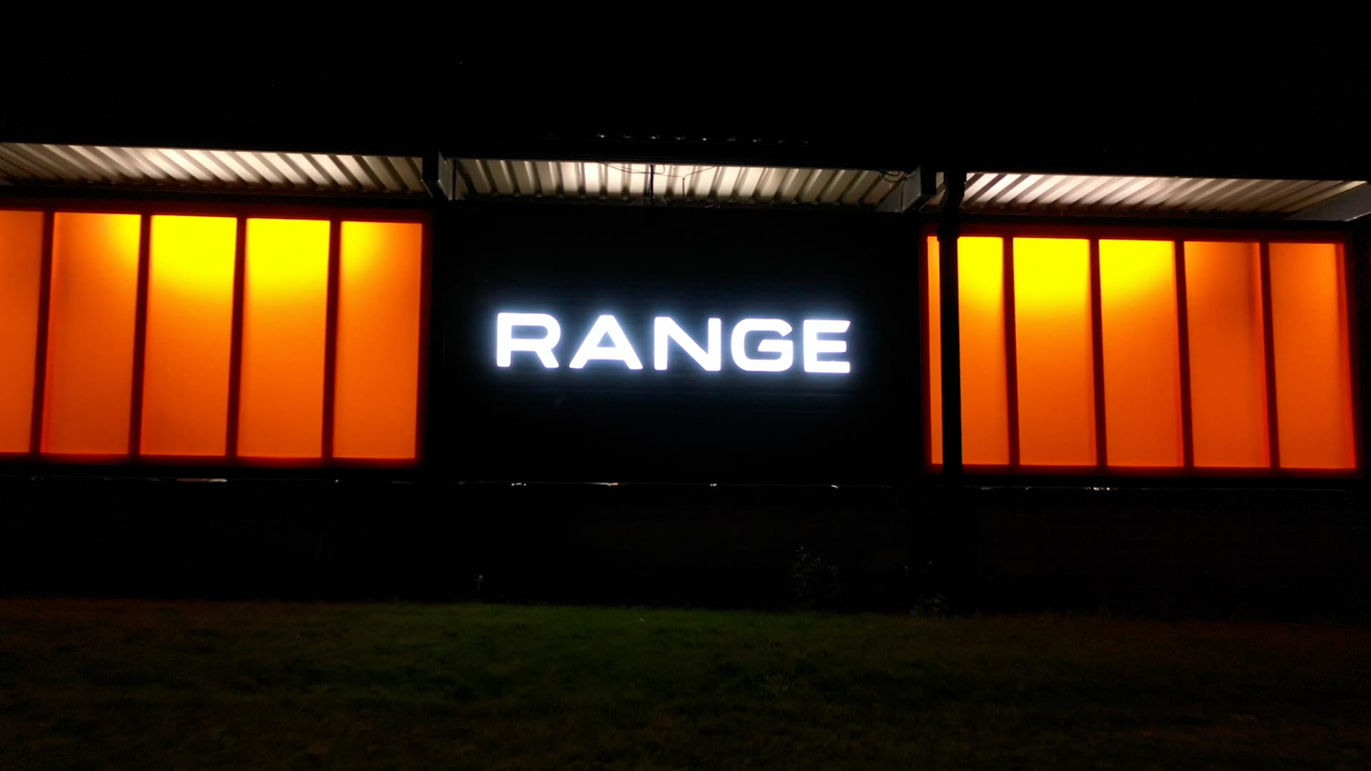 the outside of ramsdale park, a leading driving range in nottingham