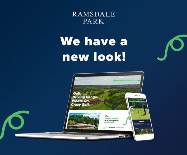 Have you seen our NEW website yet?
Take a look! www.ramsdaleparkgc.co.uk